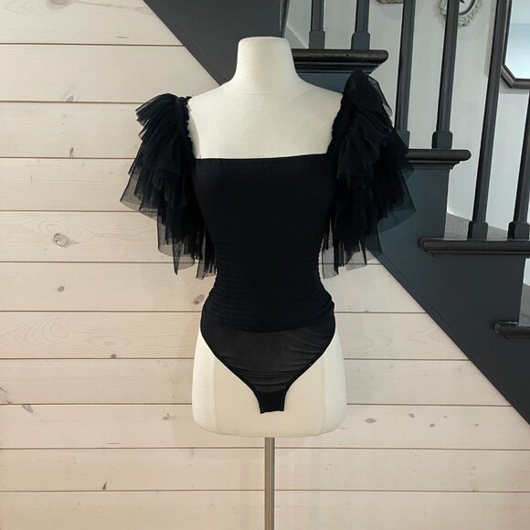 027 Free People Kill The Lights Bodysuit NWOT Size XS - Picture 6 of 9